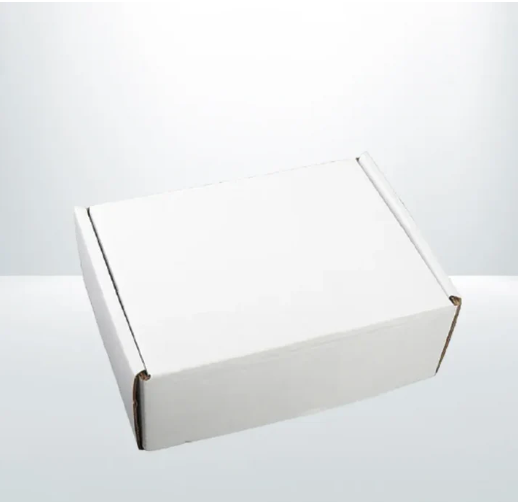 100Pcs Mailing Box 100 x 75 x 50mm Die cut Boxes Self Locking White Carton Mailer
