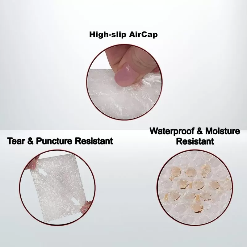 500x Bubble Pouch Bag 160x220mm Clear Bubble Wrap bags