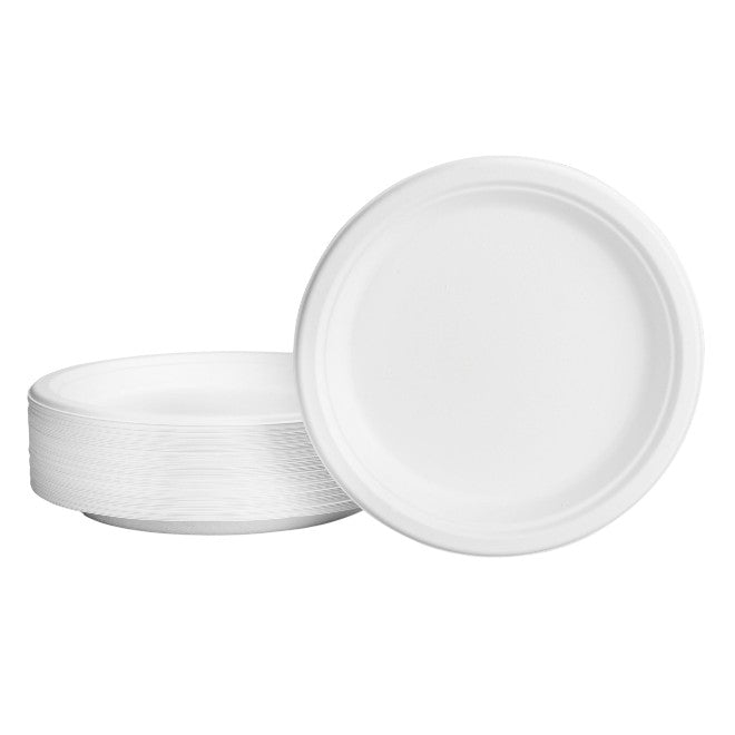 Sugarcane Round Plates