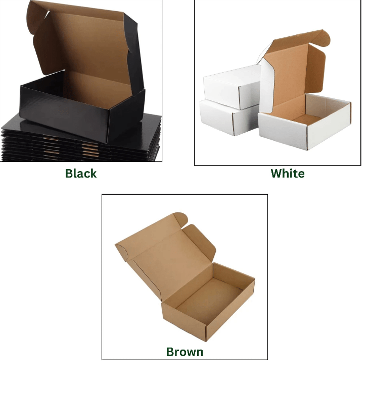 A5 Diecut Mailing box 220x160x77mm Tuck front Postal Box BXP1 100 Pcs - Sailcity Packaging