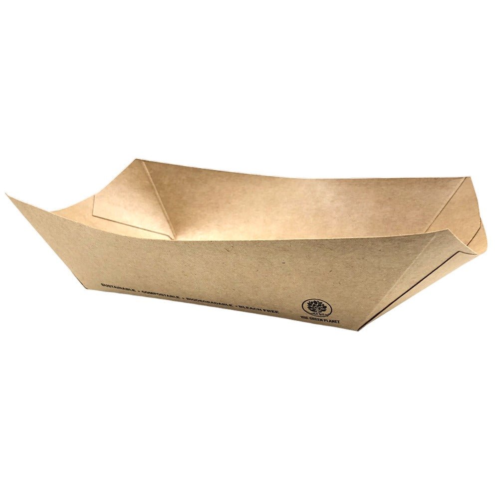 Boat Trays - Brown Kraft - Sailcity Packaging