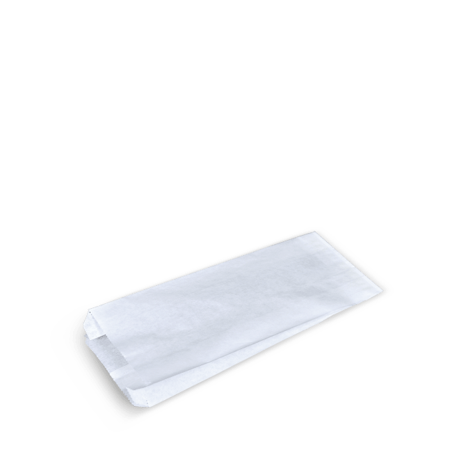 No 1 Greaseproof Satchel - 1 Ply 95 x 45 x 240mm Qty 1000 - Sailcity Packaging