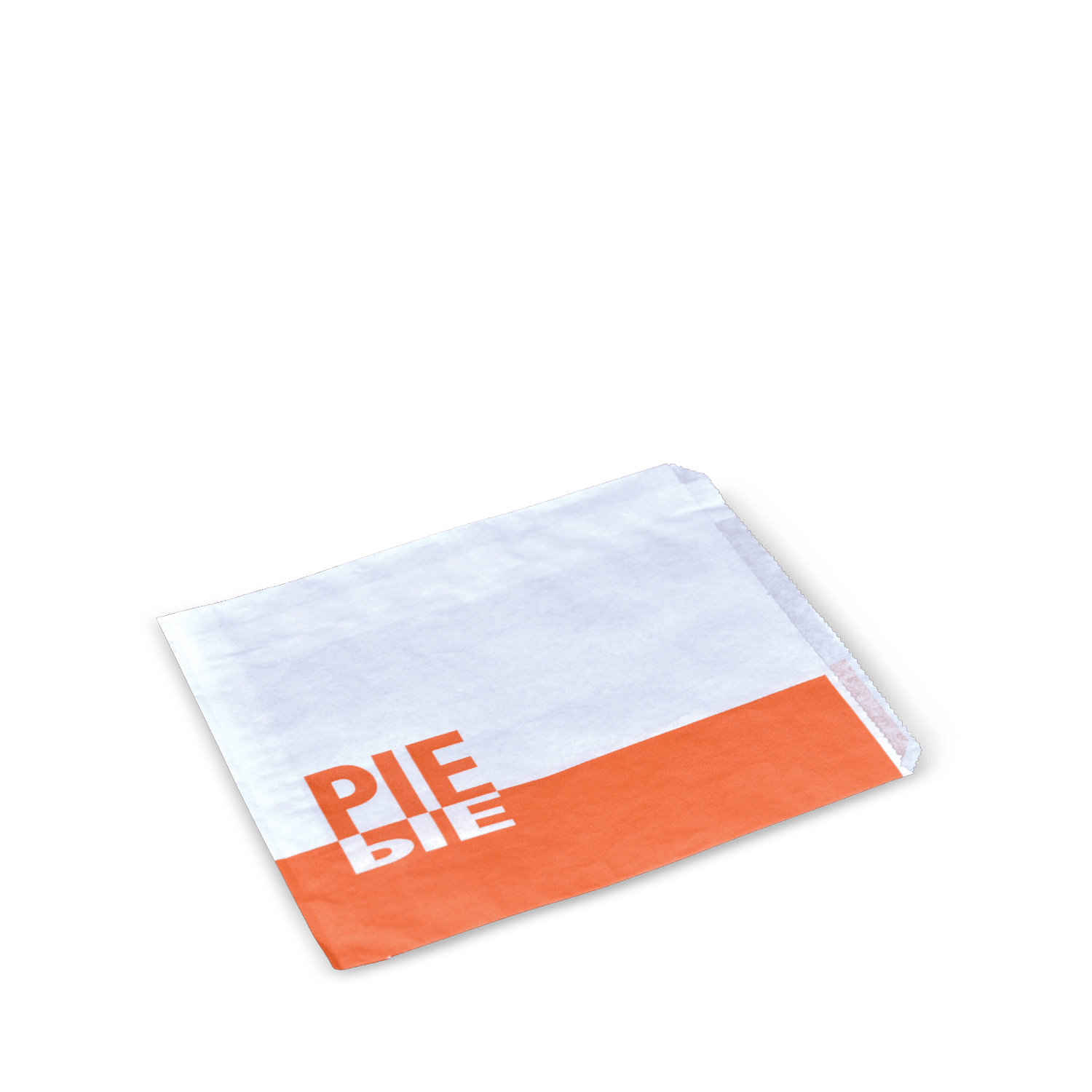 Pie Printed Flat Greaseproof 165 x 200MM Qty 500 - Sailcity Packaging