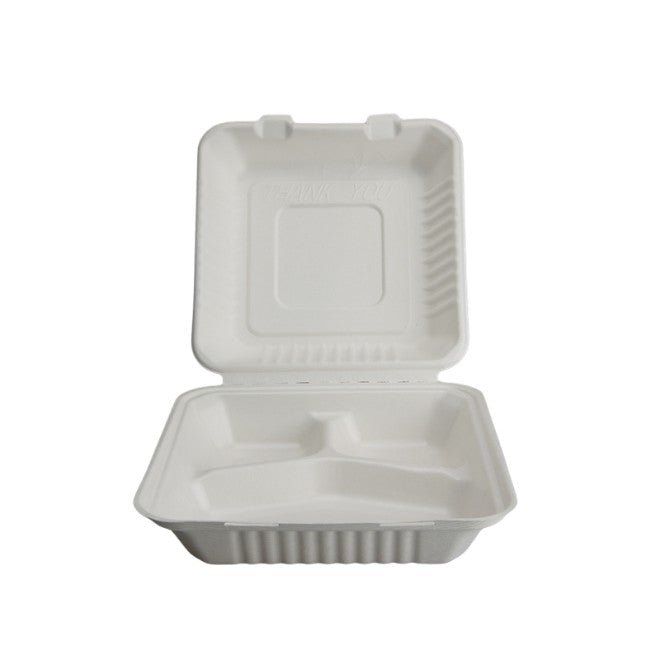 Sugarcane Takeaway Containers - Sailcity Packaging