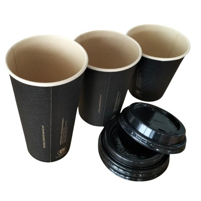 The Green Planet 3Wall 2Base Compostable PLA Cups - Sailcity Packaging