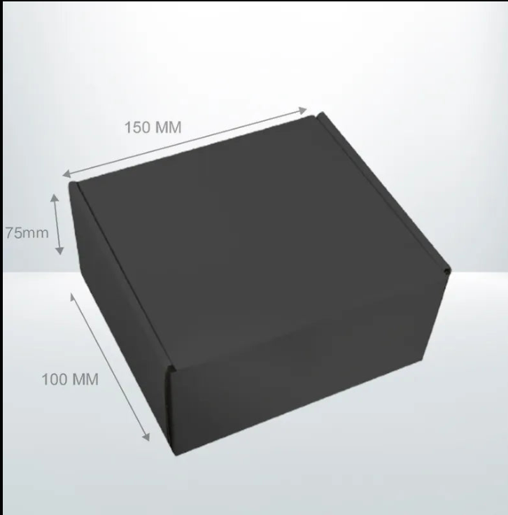 100pcs Mailing Box 150x100x75mm self lock Shipping Carton for Small Accessories
