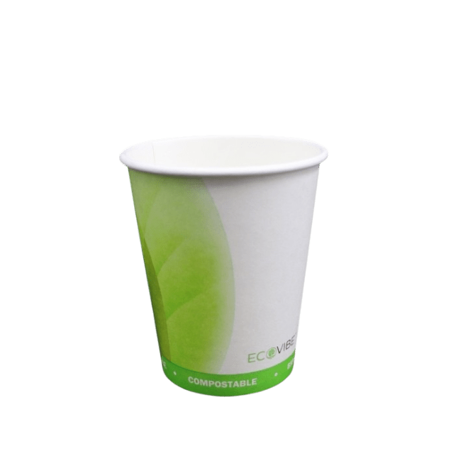 Aqueous Coated Generic Print Coffee Cups - WP80-8 The Green Planet Sailcity Packaging 