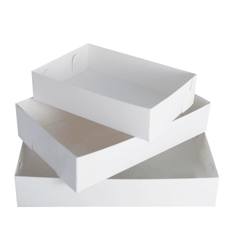 Fish & chip Trays - White Carton Board - Sailcity Packaging