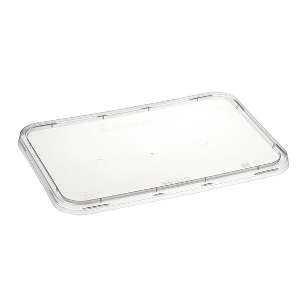 Flat Lid Rectangular For 500/650/700/750/1000ml - Sailcity Packaging