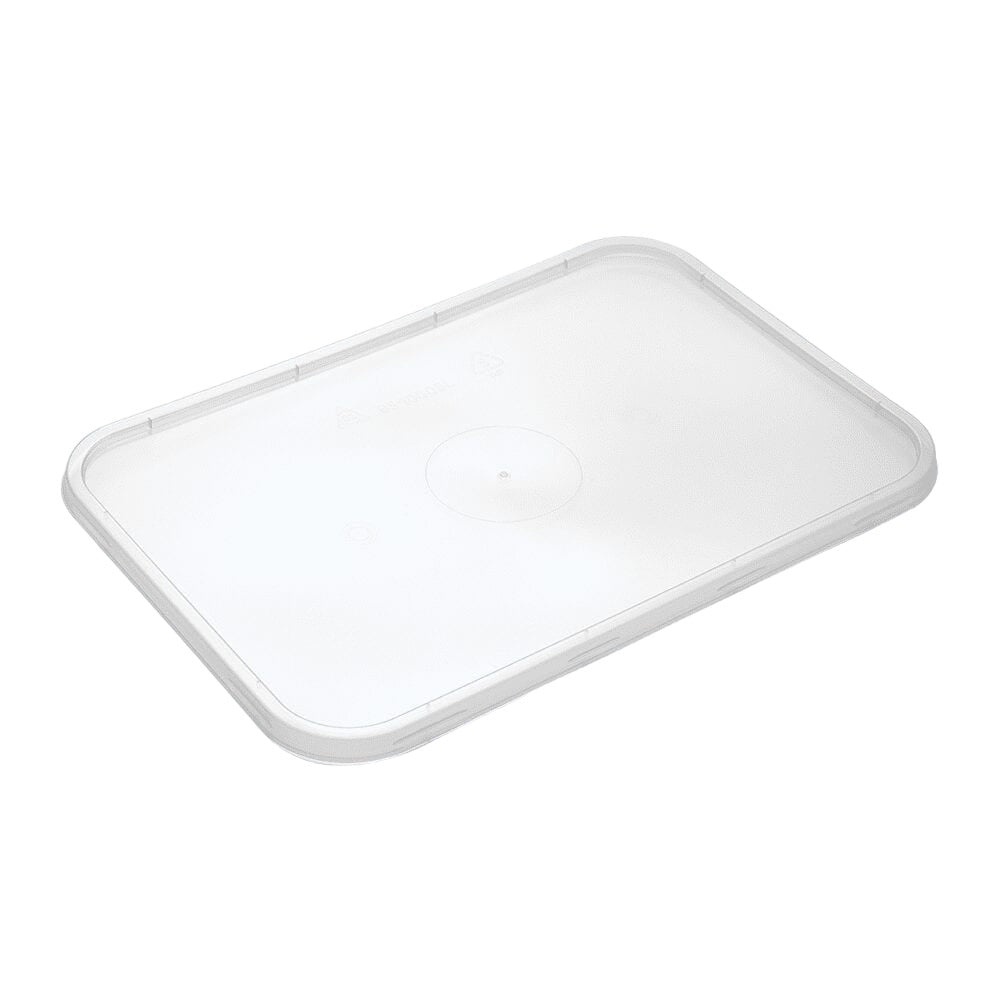 Lids to Fit Wide base Rectangular PP Containers - Sailcity Packaging