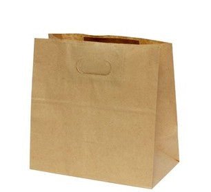 Plain Die Cut Handles Bag 280 x 140 x 300mm 500 QTY - Sailcity Packaging