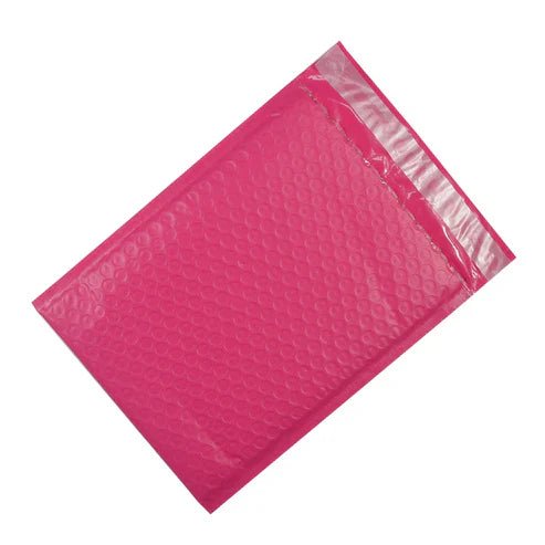 Poly Bubble mailer Padded envelope 160x230mm Pink - Sailcity Packaging