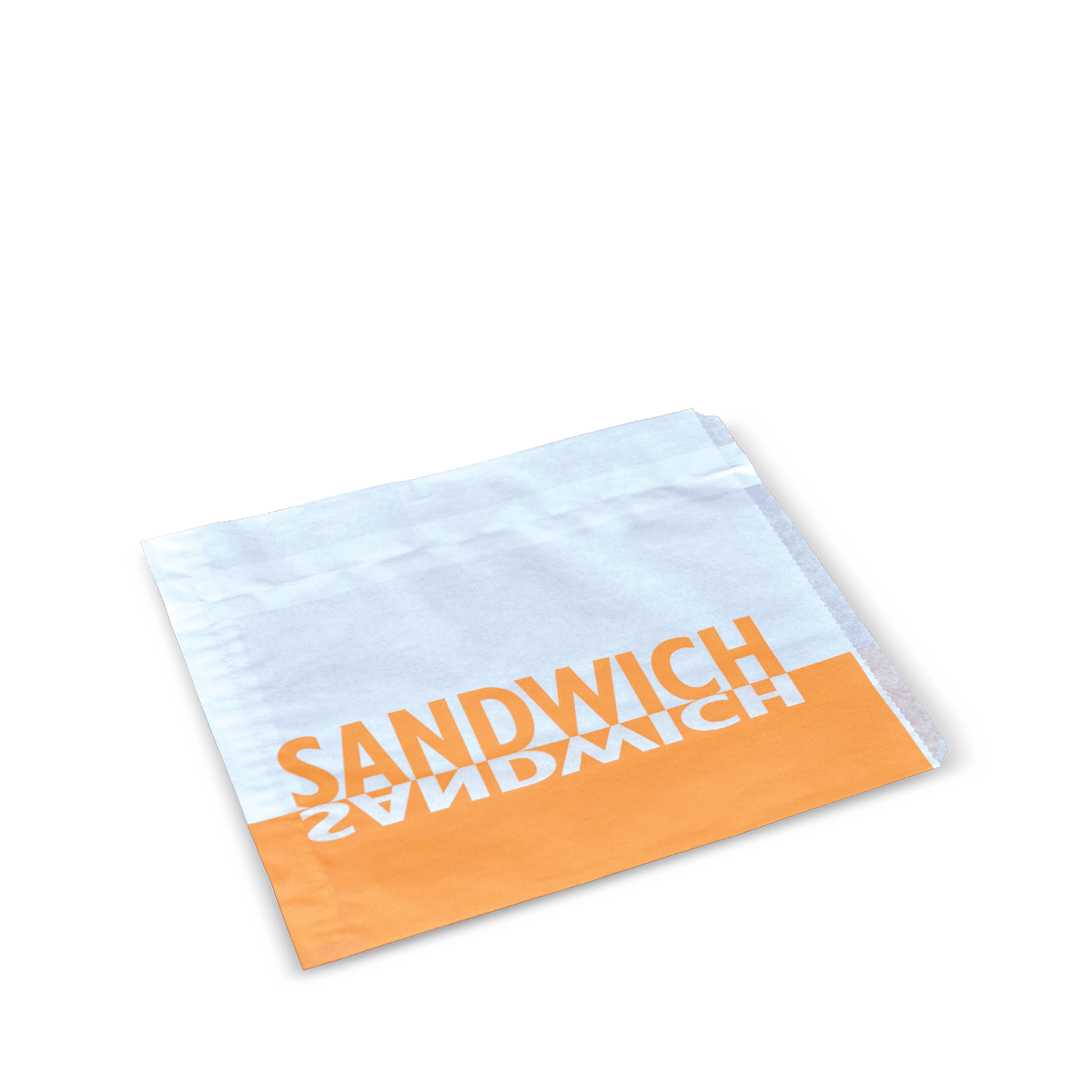Sandwich Printed Flat Greaseproof 200 x 238MM Qty 500 - Sailcity Packaging