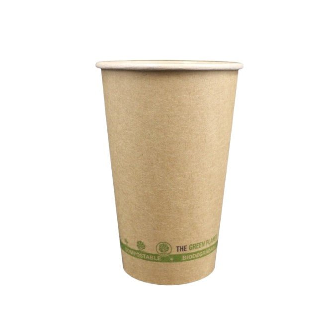 Single Wall Brown Kraft Hot Cups - Sailcity Packaging