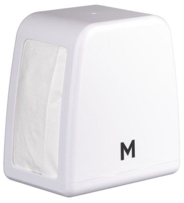 Tall Compact Napkin Dispenser - White, 250 Sheet Capacity (1) *Suits FS38505 - Sailcity Packaging