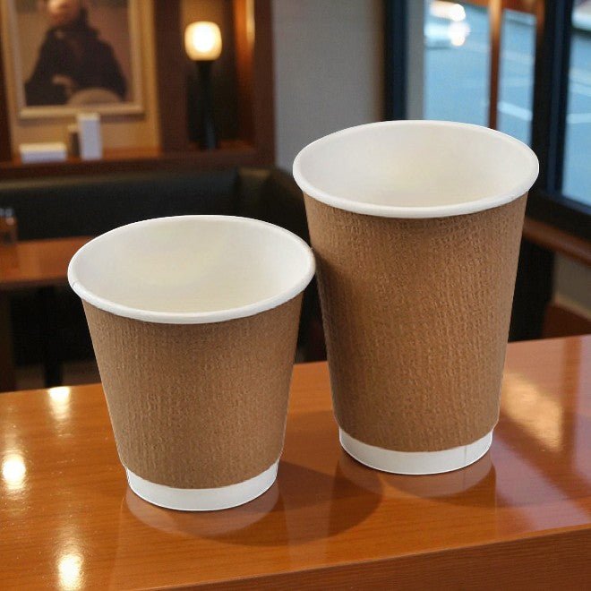 The Green Planet Aqueous Compostable Double Wall Cups - Sailcity Packaging